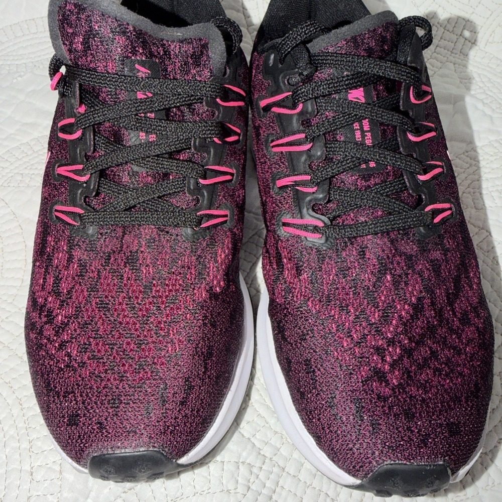Nike Womens Air Zoom Pegasus 36 Black Pink Blast Berry AQ2210-009 Size 6 - Picture 5 of 10